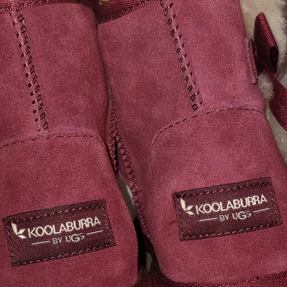 New Koolaburra by UGG Raspberry Mid Bow Boots - Picture 2 of 5